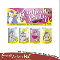 Tischfeuerwerk Einhorn Party 4er